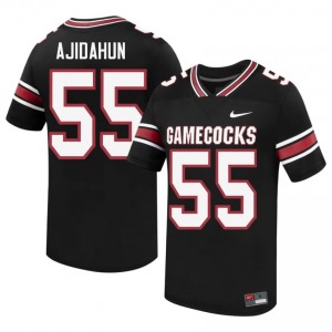 Durable Adedamola Ajidahun #55 SC Gamecocks Black Jersey | Men University Football Embroidery Fan Gear 11275661