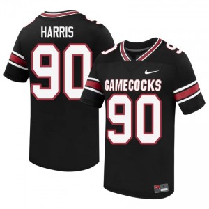 S. Carolina Aiden Harris #90 Black Jersey | Premium Embroidery NCAA Football Men Apparel 29490776