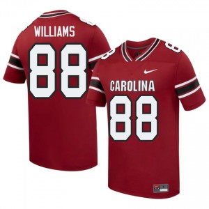 Garnet Caleb Williams #88 UofSC Jersey | Men High School Football Moisture Wicking Stitch 76564397