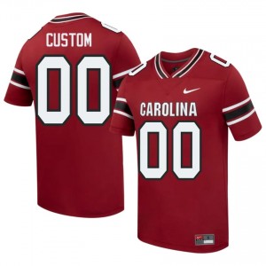 Custom #00 Gamecocks Jersey | Pro-Grade Garnet College Football Men Swen 11342899
