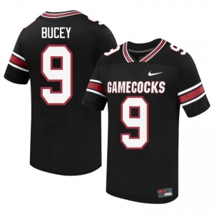 #9 David Bucey SC Gamecocks Black Jersey | Classic Embroidery Men Player Football Gear 67787774