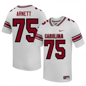 USC Gamecocks Dayne Arnett #75 White Jersey | Premium Stitched NCAA Football Men Apparel 85615942