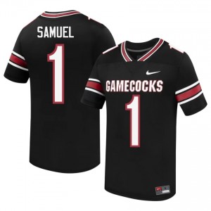 Deebo Samuel #1 Fighting Gamecocks Jersey | Pro-Grade Black College Football Men Embroidery 56227900