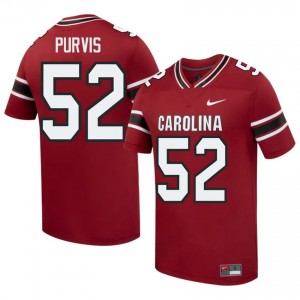 USC Gamecocks Hank Purvis #52 Garnet Jersey | Premium Swen NCAA Football Men Apparel 13230435