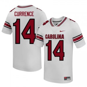 J'Zavien Currence #14 S. Carolina Jersey | Gameday White College Football Men Stitched 47242107