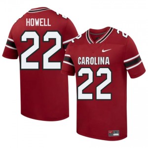 UofSC Jawarn Howell #22 Garnet Jersey | Essential Swen NCAA Football Men Apparel 44315403