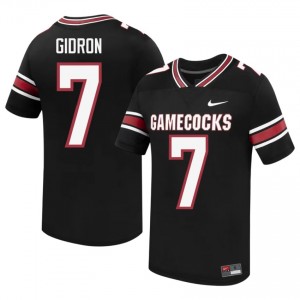 Black Jordon Gidron #7 South Carolina Gamecocks Jersey | Men High School Football Limited Embroidery 67403054