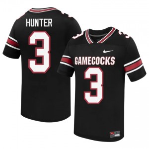 Kelvin Hunter #3 Fighting Gamecocks Jersey | Gameday Black College Football Men Embroidery 59456746