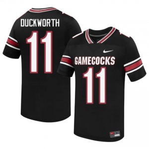 Officially Licensed Landon Duckworth #11 South Carolina Gamecocks Black Jersey | Men University Football Embroidery Fan Gear 81689514