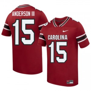 Top-Tier Lucian Anderson III #15 USC Gamecocks Garnet Jersey | Men University Football Swen Fan Gear 44279866