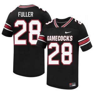 Officially Licensed Matt Fuller #28 Carolina Black Jersey | Men University Football Embroidery Fan Gear 74265747