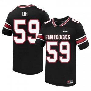 Matthew Oh #59 South Carolina Gamecocks Jersey | Pro-Grade Black College Football Men Embroidery 89282254