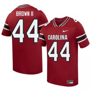 #44 Maurice Brown II USC Gamecocks Garnet Jersey | Authentic Stitch Men Player Football Gear 73577955