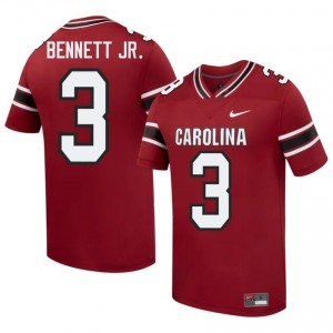 Mazeo Bennett Jr. #3 Gamecocks Jersey | Gameday Garnet College Football Men Stitch 58807766