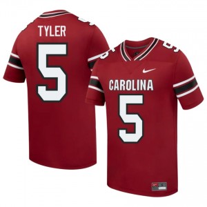 Mike Tyler #5 USC Gamecocks Jersey | Gameday Garnet College Football Men Stitch 24679892
