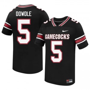 Black Rico Dowdle #5 South Carolina Gamecocks Jersey | Men High School Football Fresh Embroidery 85831238