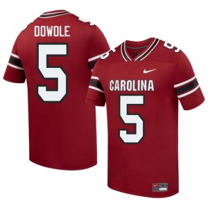 Rico Dowdle #5 USC Gamecocks Jersey | Pro-Grade Garnet College Football Men Swen 44494124