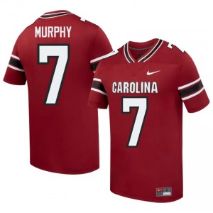 Officially Licensed Shawn Murphy #7 South Carolina Gamecocks Garnet Jersey | Men University Football Stitch Fan Gear 85317792