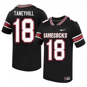 Top-Tier Steve Taneyhill #18 S. Carolina Black Jersey | Men University Football Embroidery Fan Gear 68985998