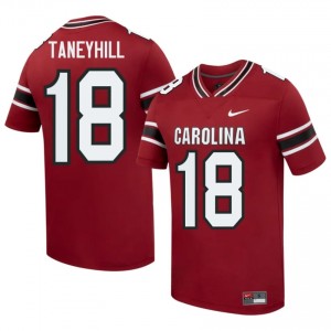 UofSC Steve Taneyhill #18 Garnet Jersey | Premium Swen NCAA Football Men Apparel 12005820