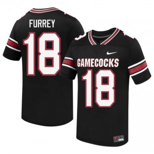 Stone Furrey #18 UofSC Jersey | Pro-Grade Black College Football Men Embroidery 36975761