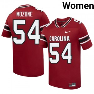 Garnet Ashton Mozone #54 South Carolina Gamecocks Jersey | Women High School Football Fresh Swen 57528546