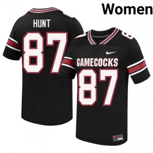 Brady Hunt #87 USC Gamecocks Jersey | Gameday Black College Football Women Embroidery 91384108