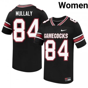 Gamecocks Charly Mullaly #84 Black Jersey | Pro Cut Embroidery NCAA Football Women Apparel 69903218