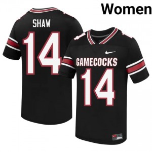 Connor Shaw #14 South Carolina Gamecocks Jersey | Pro-Grade Black College Football Women Embroidery 67790687