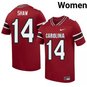 #14 Connor Shaw S. Carolina Garnet Jersey | Elite Swen Women Player Football Gear 79890800