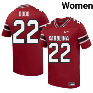Jaquavious Dodd #22 Gamecocks Jersey | Exclusive Garnet College Football Women Swen 32940520