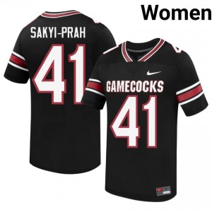 Kobby Sakyi-Prah #41 UofSC Jersey | Exclusive Black College Football Women Embroidery 23070445