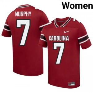#7 Shawn Murphy South Carolina Gamecocks Garnet Jersey | Elite Swen Women Player Football Gear 71583092