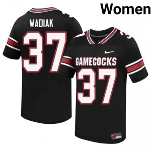 Top-Tier Steve Wadiak #37 South Carolina Gamecocks Black Jersey | Women University Football Embroidery Fan Gear 87155667