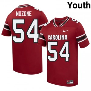 South Carolina Gamecocks Ashton Mozone #54 Garnet Jersey | Genuine Stitch NCAA Football Youth Apparel 10024196