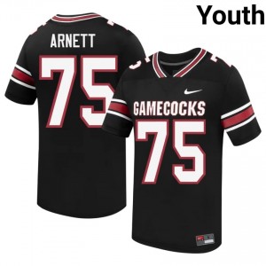 UofSC Dayne Arnett #75 Black Jersey | Pro Cut Embroidery NCAA Football Youth Apparel 58408009