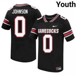 Fred Johnson #0 UofSC Jersey | Pro-Grade Black College Football Youth Embroidery 38028227