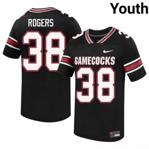 South Carolina Gamecocks George Rogers #38 Black Jersey | Pro Cut Embroidery NCAA Football Youth Apparel 43683054