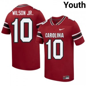 #10 George Wilson Jr. South Carolina Gamecocks Garnet Jersey | Classic Swen Youth Player Football Gear 56286580