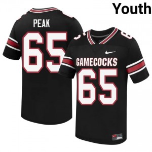 #65 Jacarrius Peak SC Gamecocks Black Jersey | Elite Embroidery Youth Player Football Gear 67109304