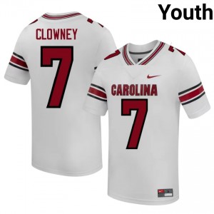 Jadeveon Clowney #7 Gamecocks Jersey | Exclusive White College Football Youth Stitched 54332717