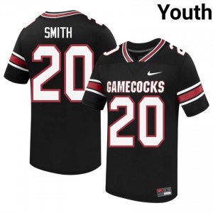 #20 Josh Smith Fighting Gamecocks Black Jersey | Elite Embroidery Youth Player Football Gear 53887453