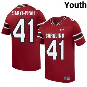 Kobby Sakyi-Prah #41 Gamecocks Jersey | Iconic Garnet College Football Youth Stitch 96789741