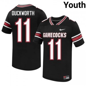 Landon Duckworth #11 SC Gamecocks Jersey | Gameday Black College Football Youth Embroidery 97919052